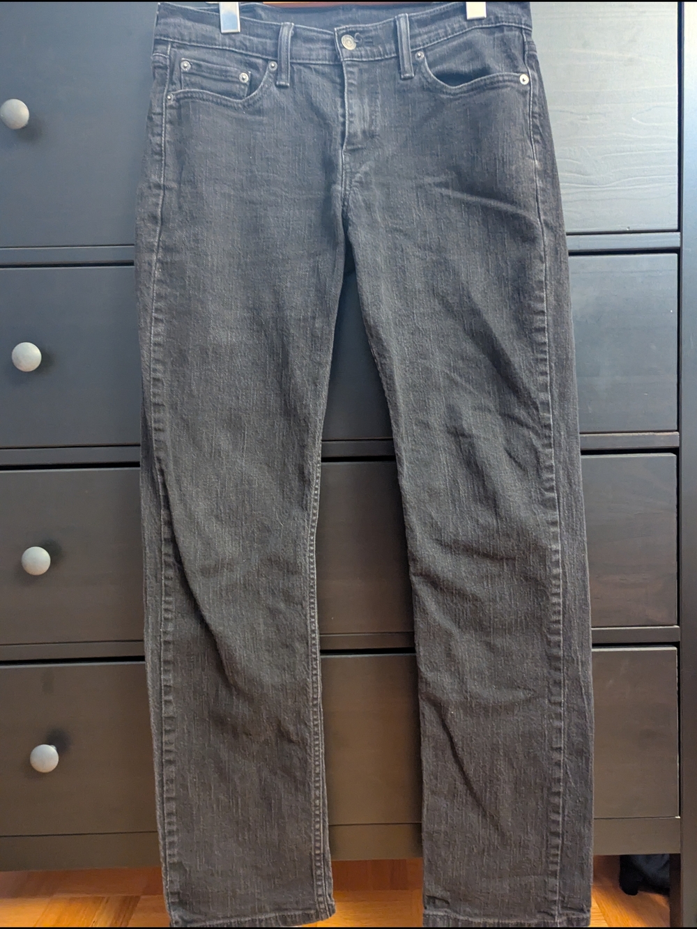 Levi's 514 Straight Fit Men's Jeans - Faded Black / Dark Grey (W30 L32)